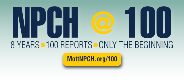 NPCH  @ 100: 8 years, 100 reports, only the beginning